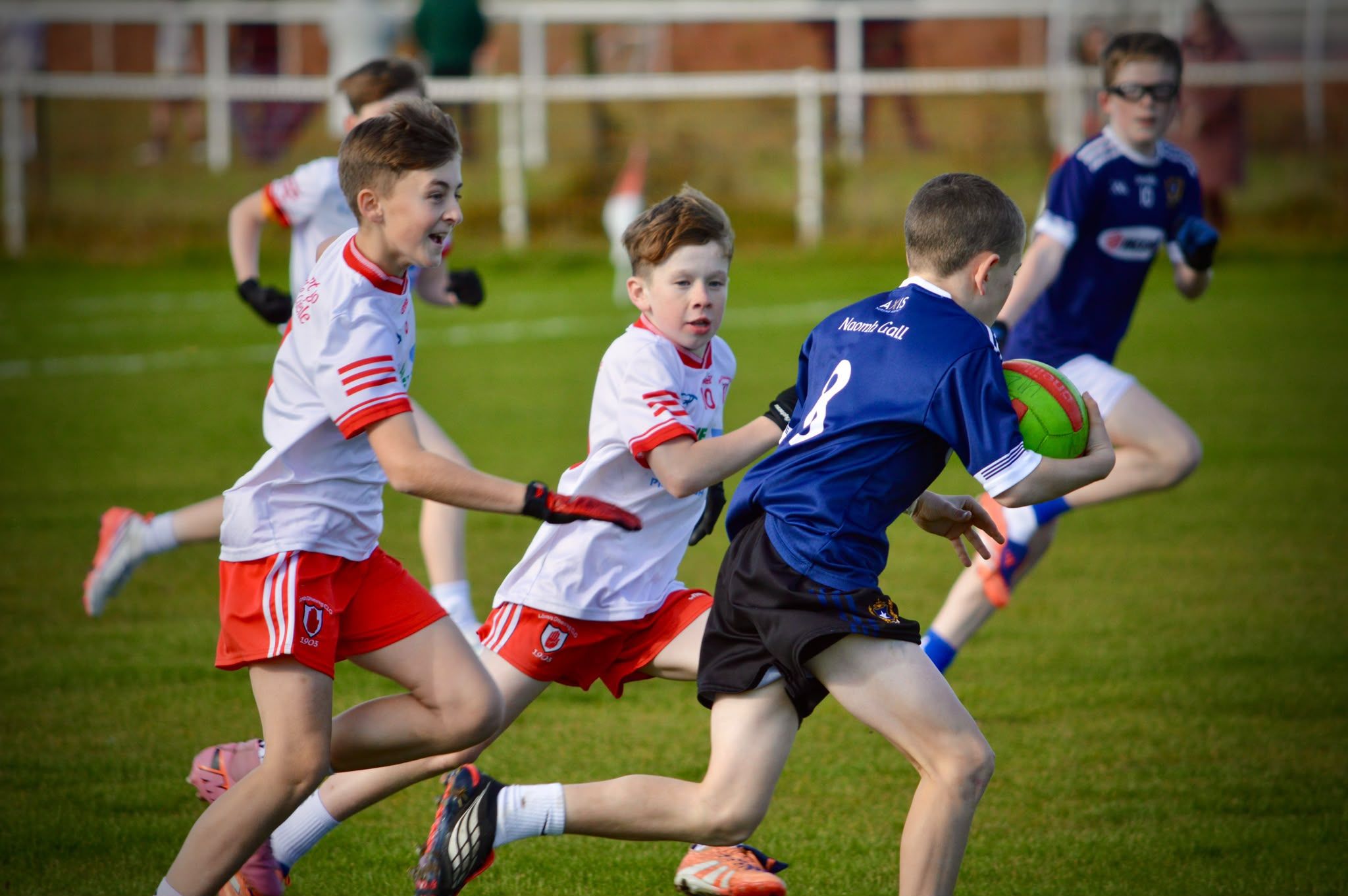 A fantastic festival of football was competed at Hannahstown