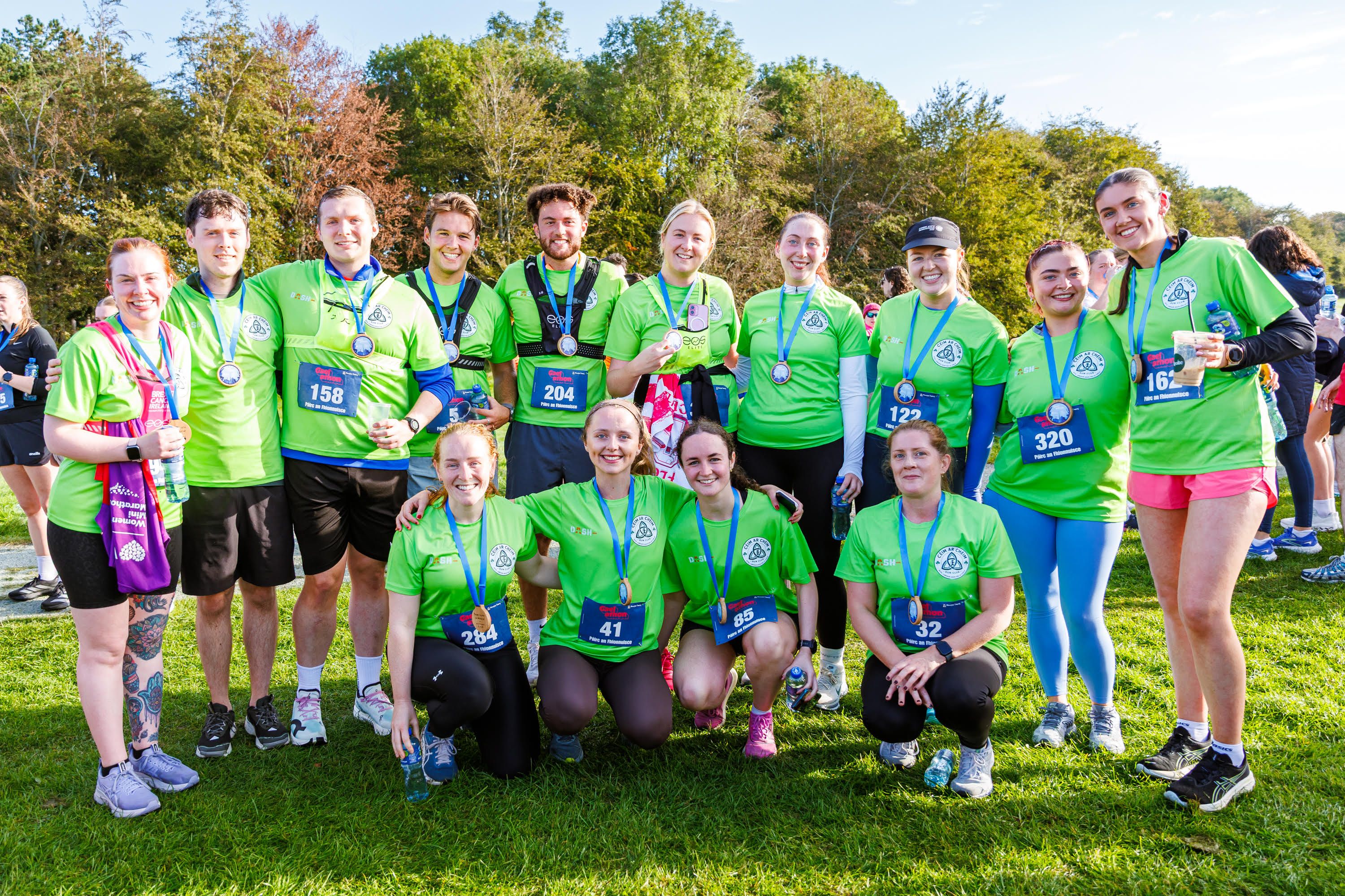 Bhí freastal mór ar an rás i bPáirc an Fhionnuisce