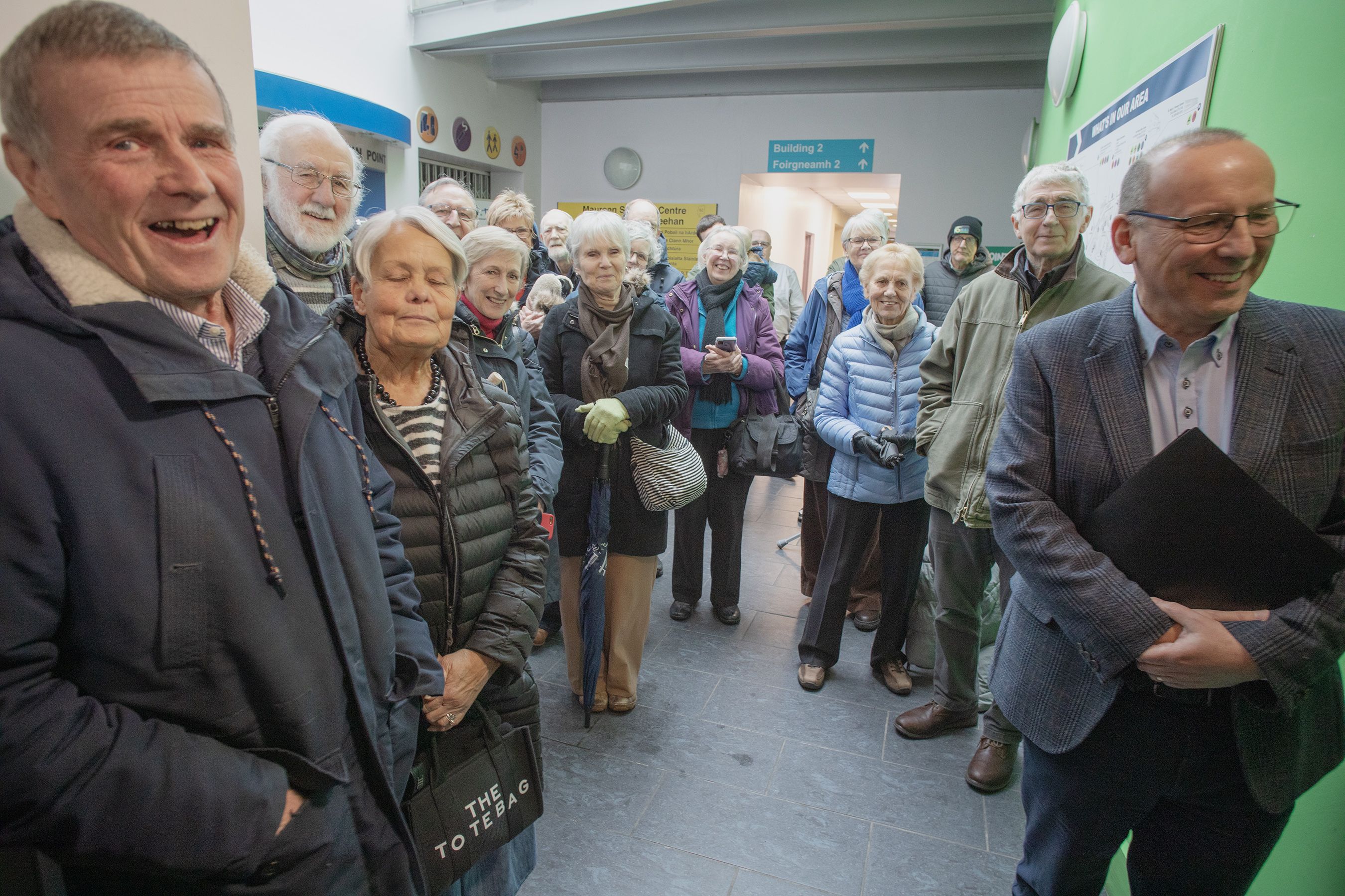 Some of those who attended the plaque unveiling
