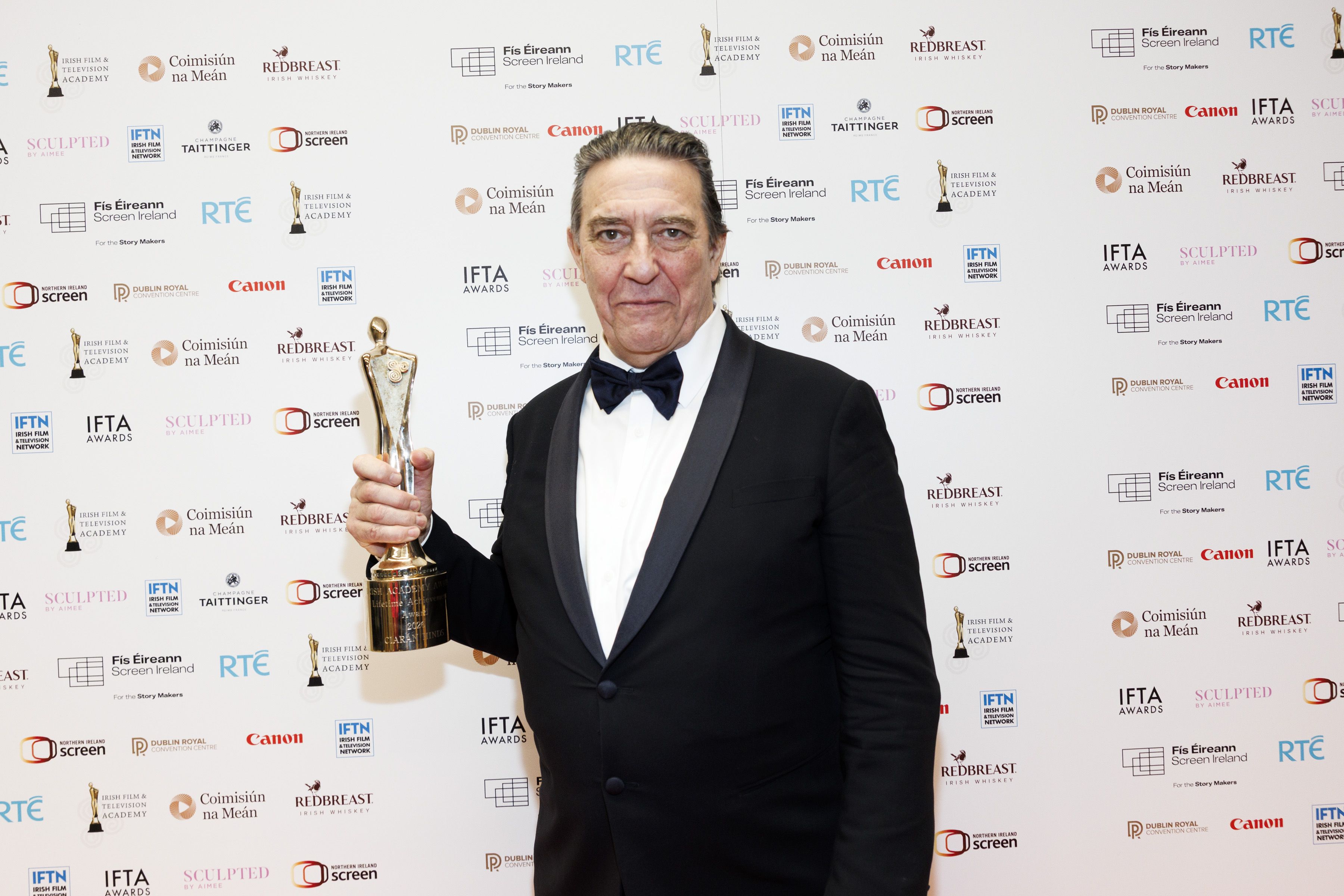 Ciarán Hinds last night