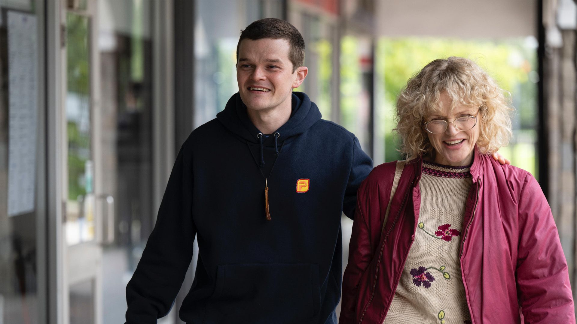 MIND YOUR LANGUAGE: Bafta Best Actor winner Robert Aramayo and Maxine Peake in I Swear