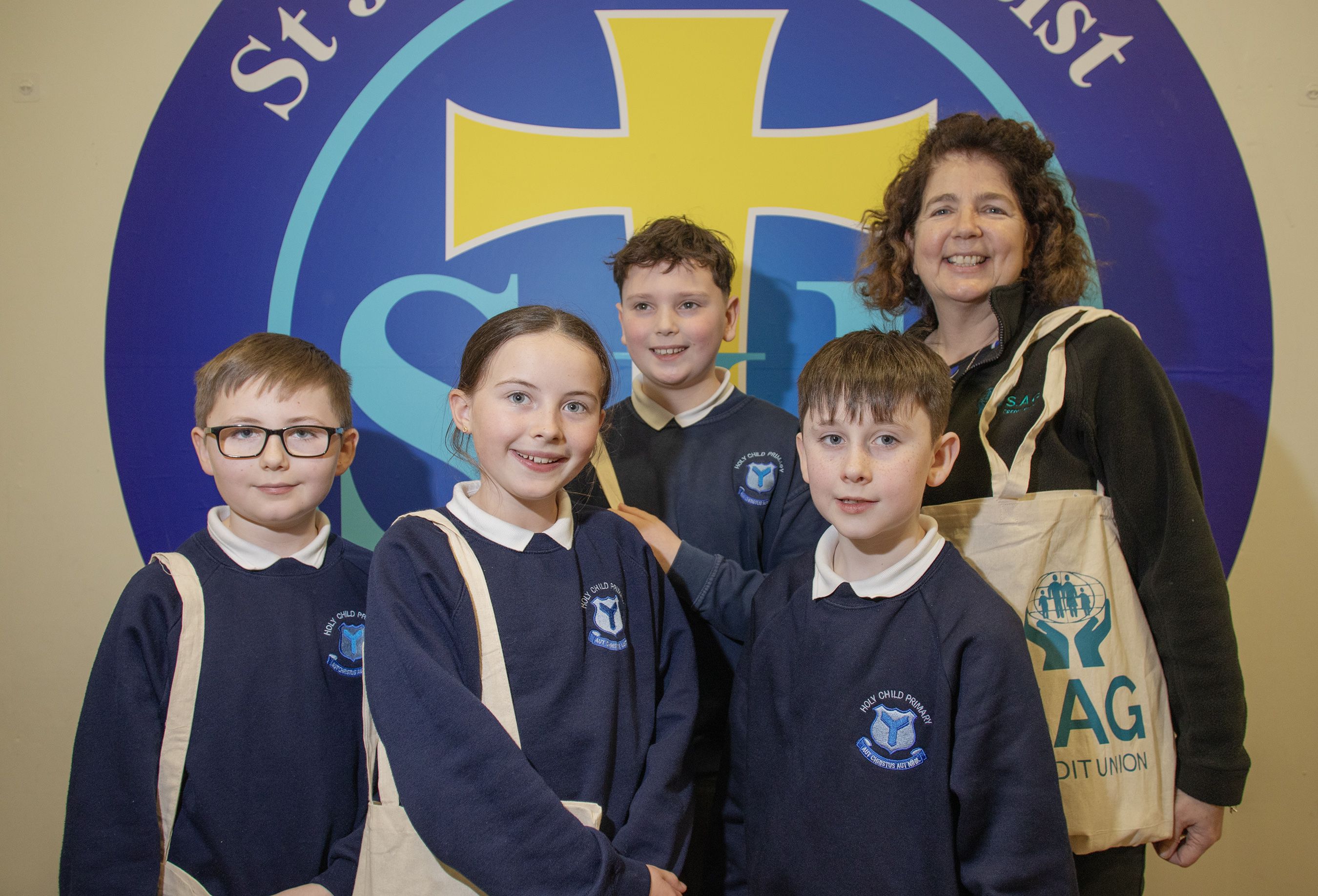 Second-place team from Holy Child Primary School