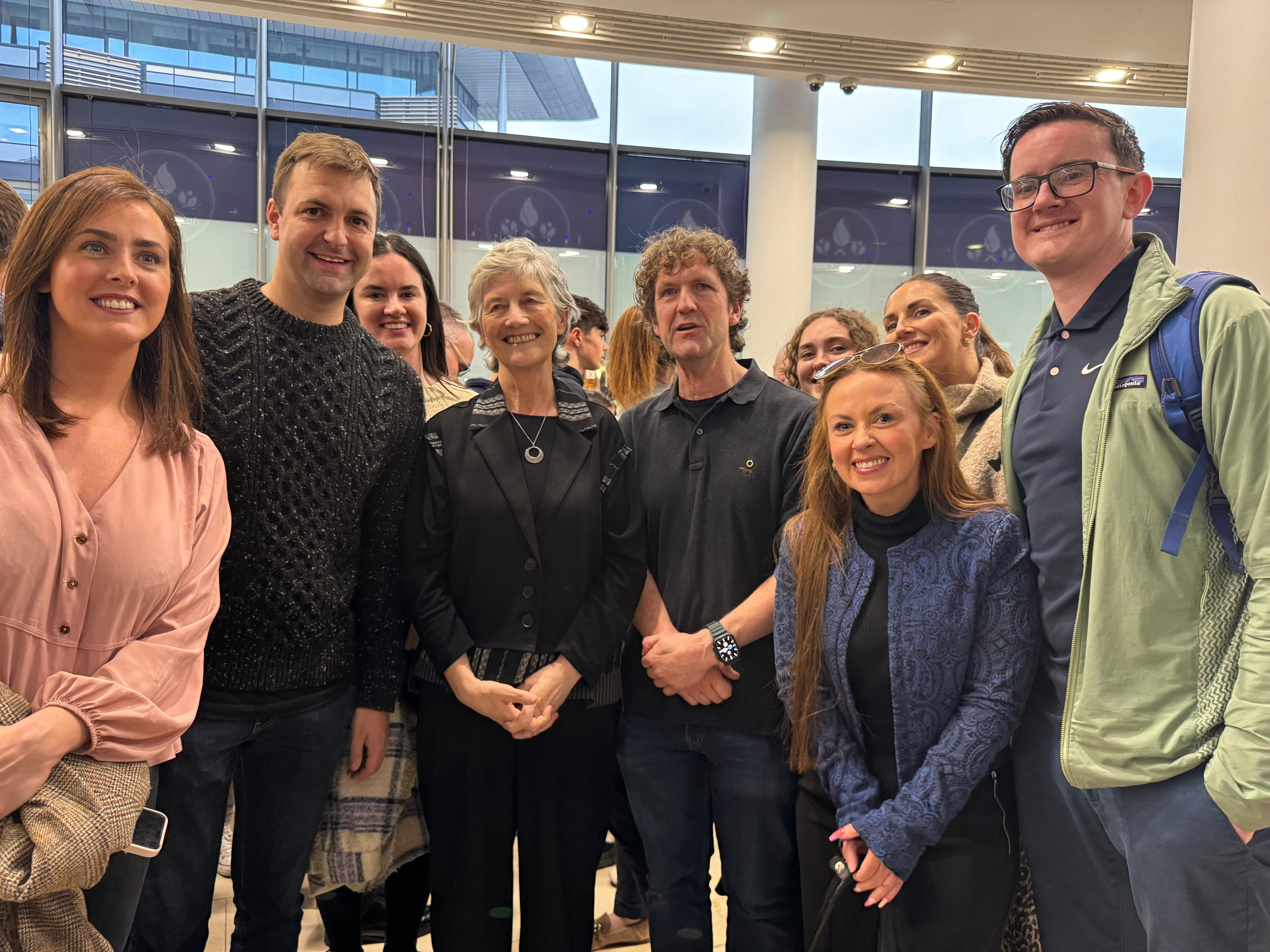 TÚS ÚR: Baill Chonradh na Gaeilge leis an Uachtarán Catherine Connolly ag an Oireachtas i mBéal Feirste