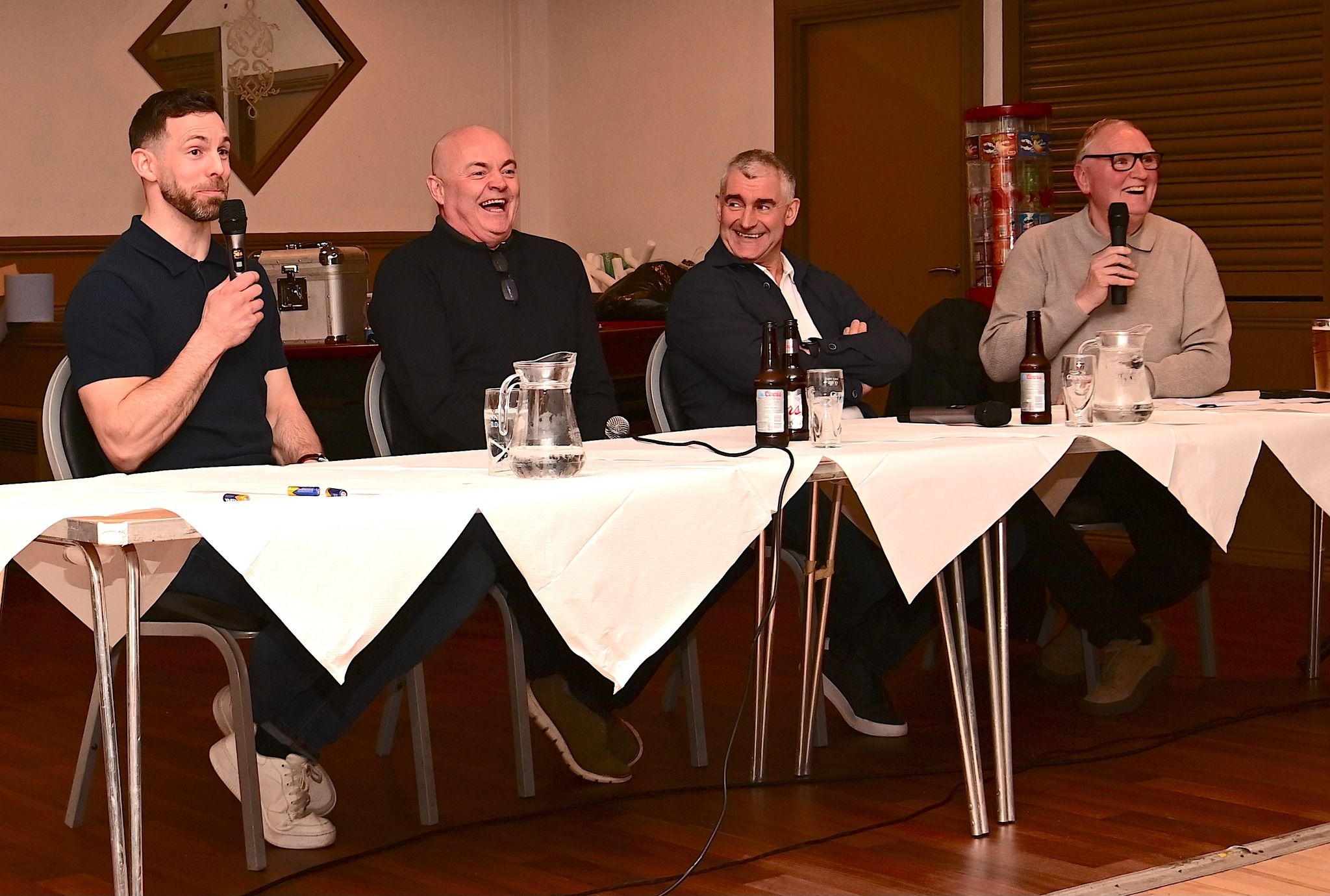 Laughs and stories were had by all in attendance on Friday