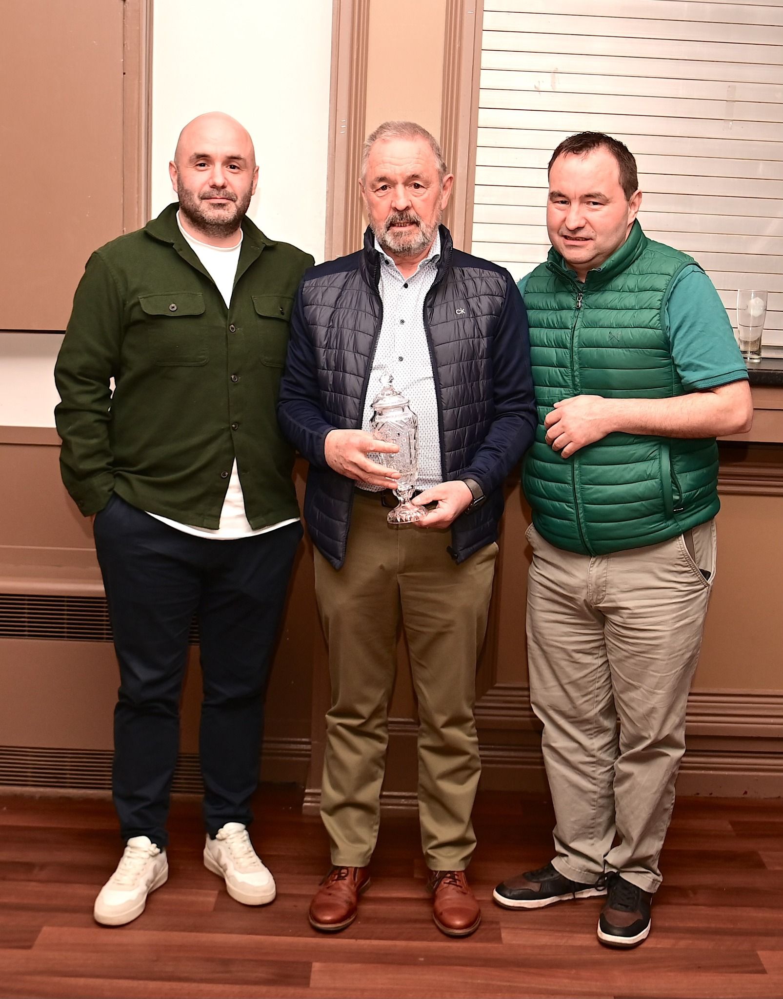 Frankie Quinn was awarded with a special recognition award on Friday evening