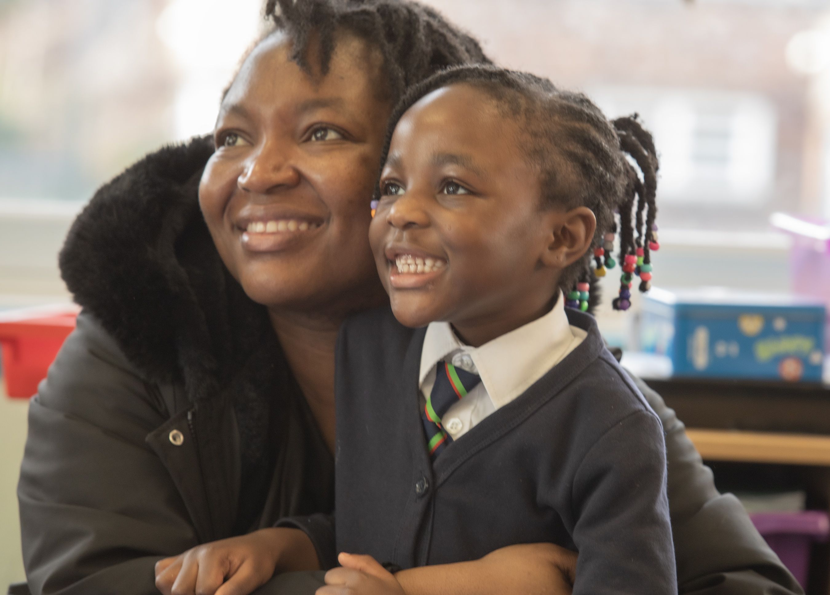 Wadzanai Govha with daughter Chelsea Kambewa