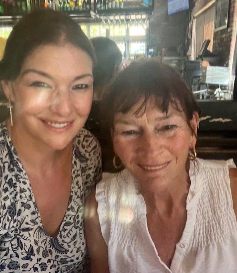 Louise with mum Marion