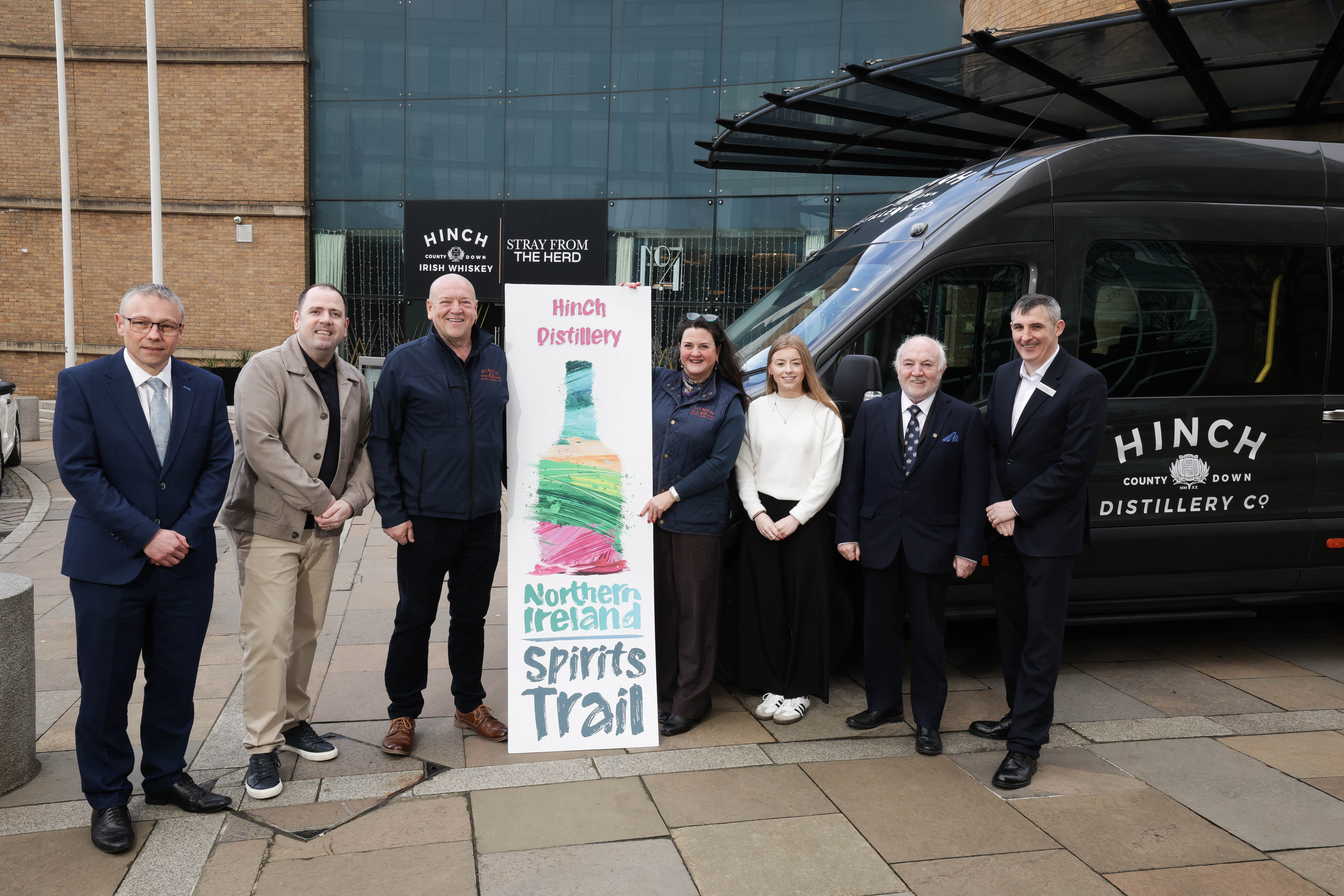 All aboard for Hinch Distillery