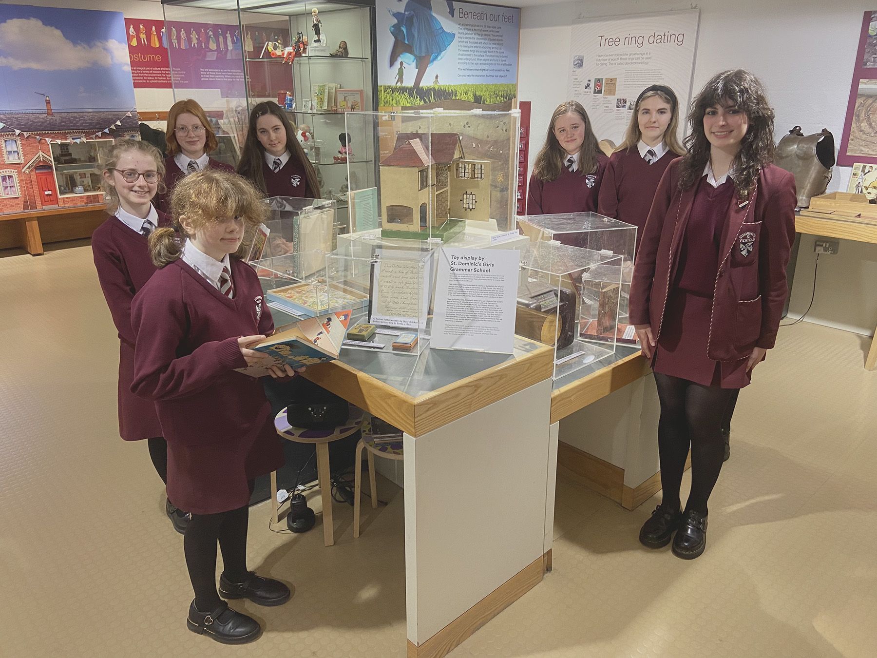 St Dominic's pupils showcase their Museum of Children in the Ulster Museum last year