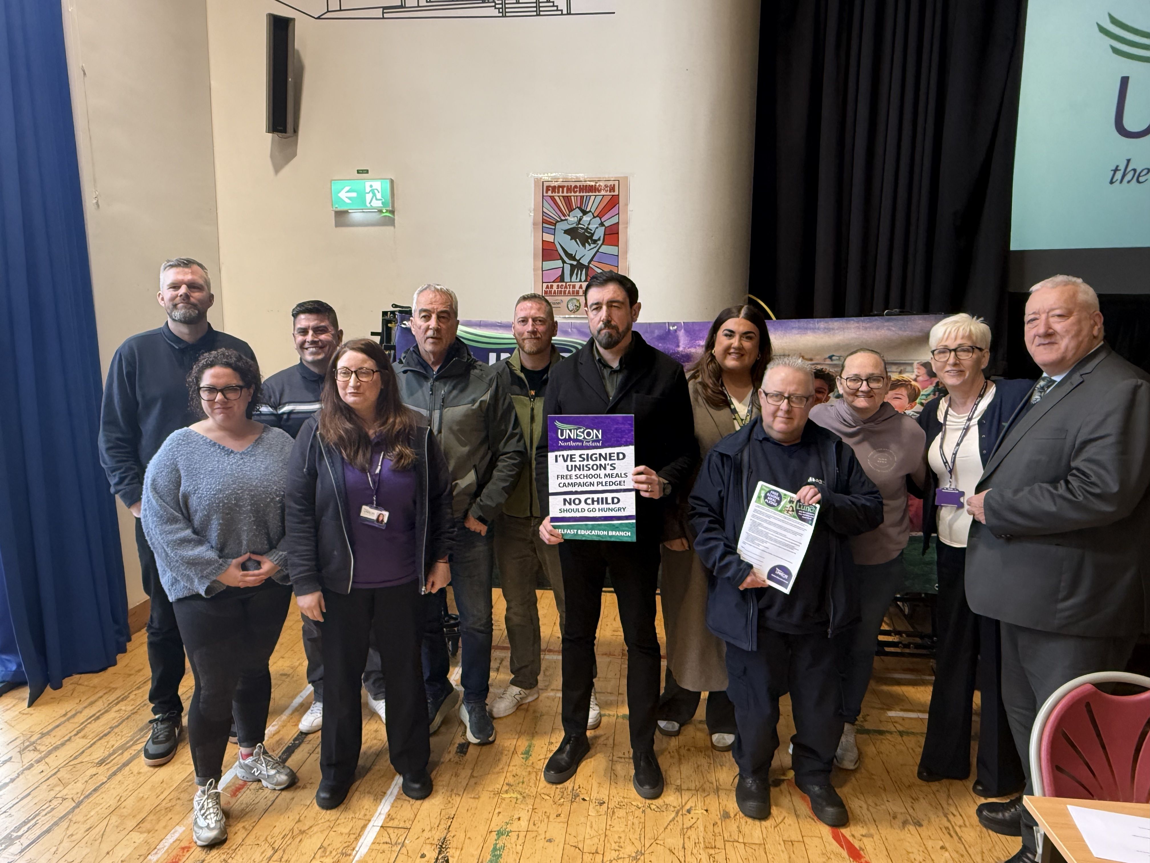 Political reps added their voice to the campaign