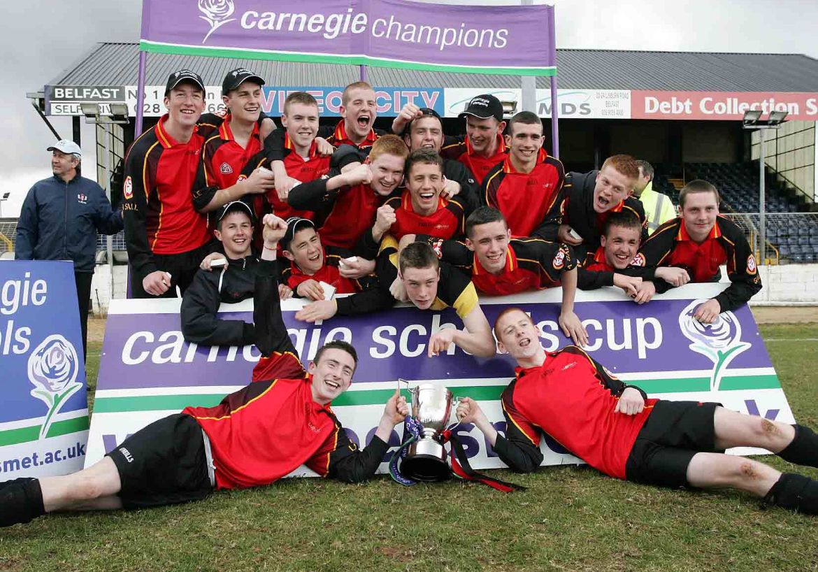 The school won five trophies in 2006 across soccer and Gaelic football