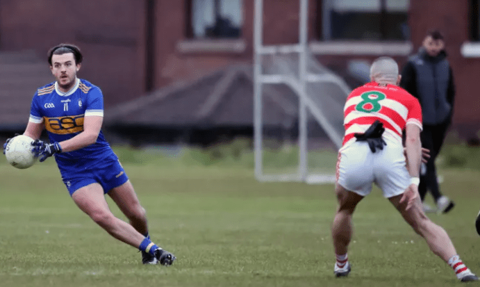 Eoghan McMenamin scored a crucial point for Rossa