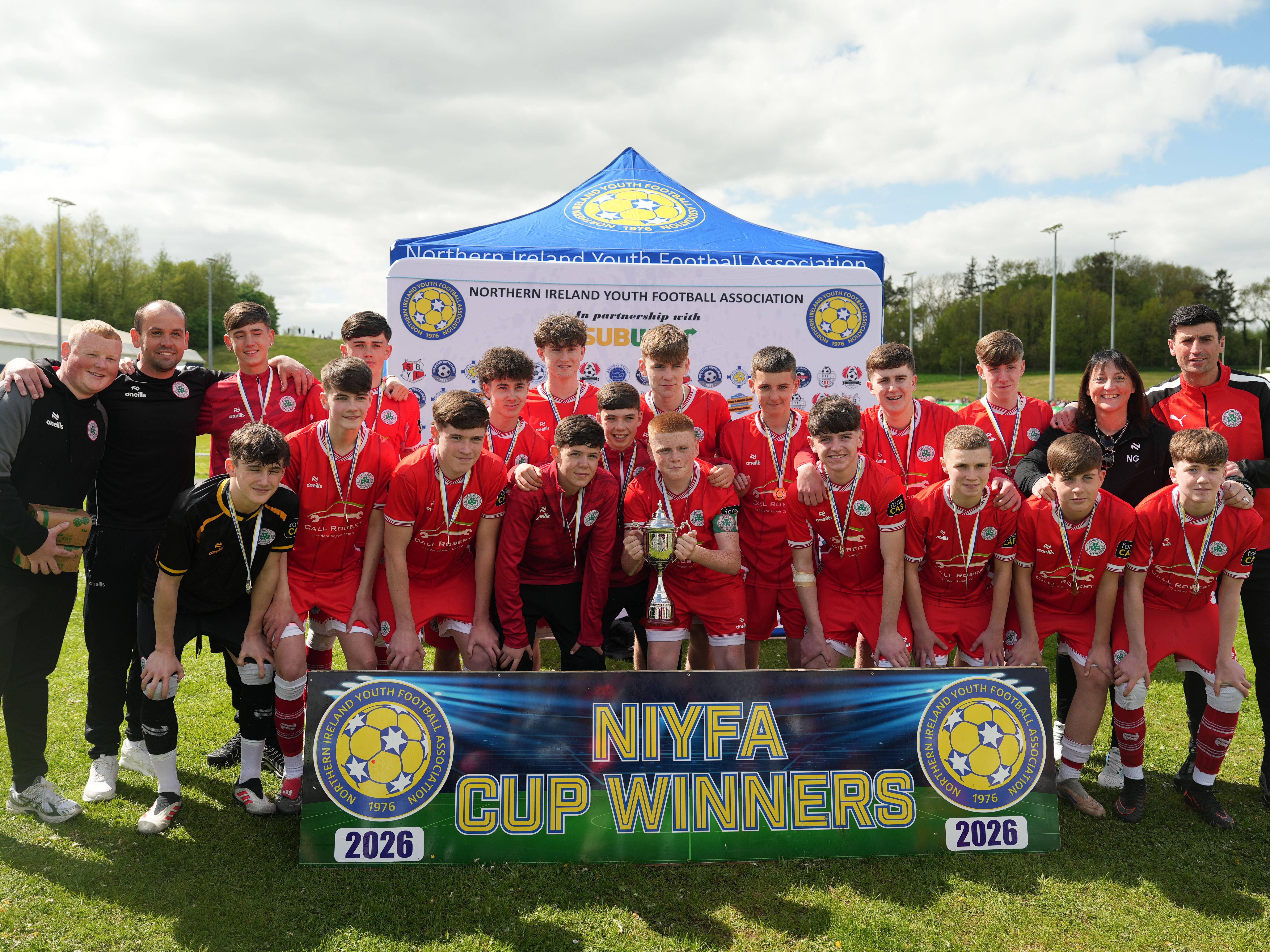 Cliftonville clinched more silverware in the Subway NIYFA finals