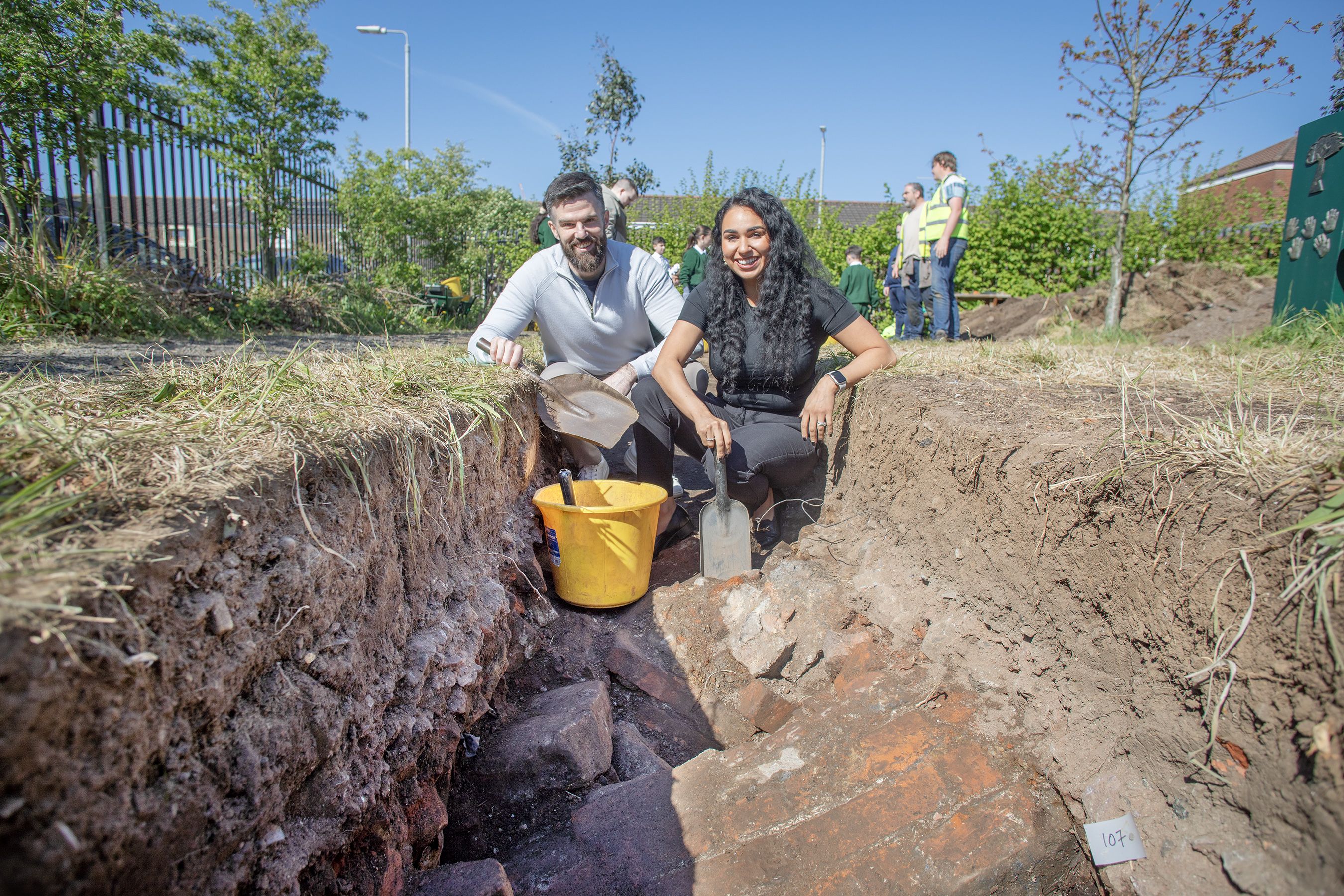 Joe Black and Rachel Black from Grosvenor Community Centre