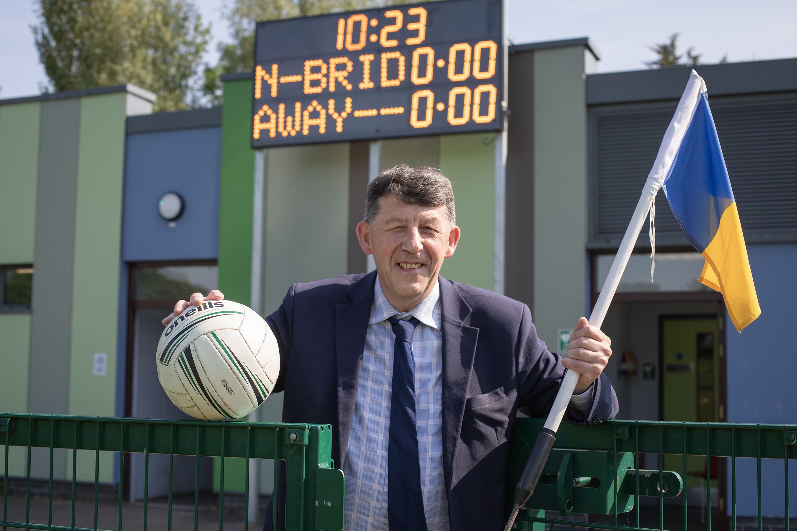 St Brigid's chairman, Eunan Conway 