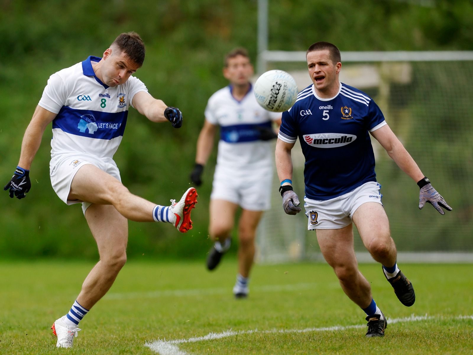 BIG GAME PLAYER: Paddy McBride topscored with five points despite defeat to St Galls