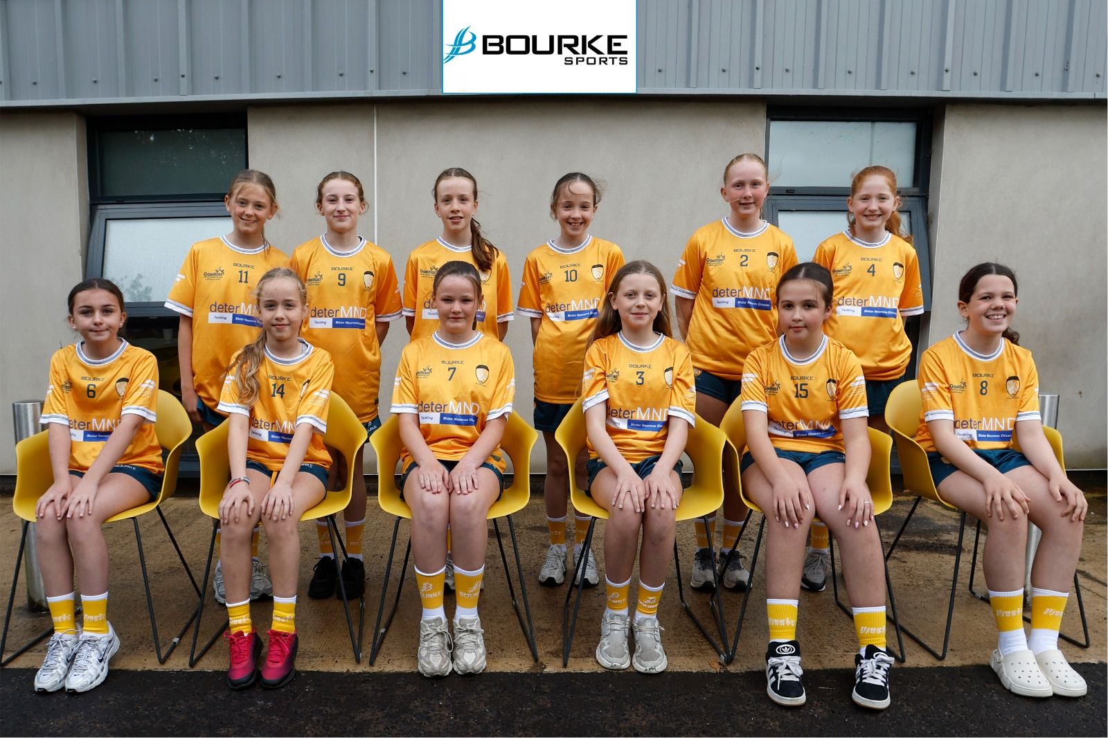 The Antrim Schools Camogie team