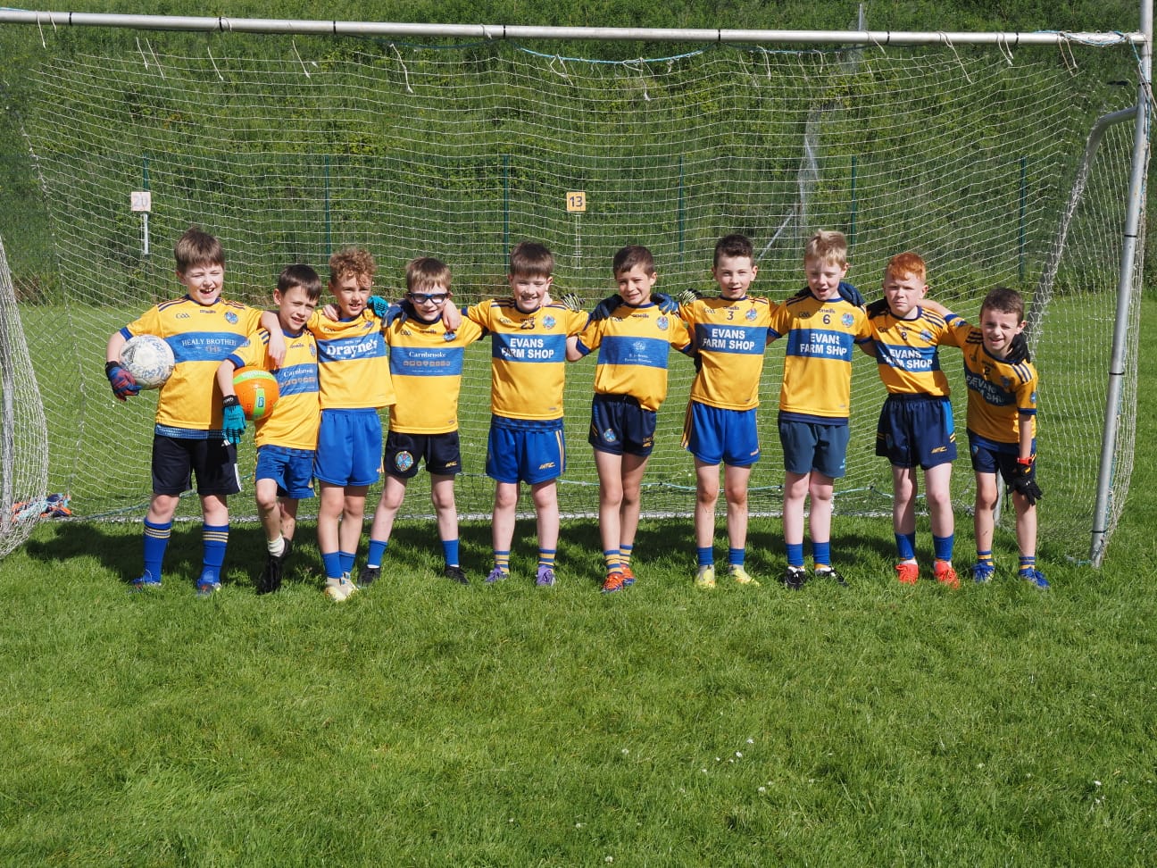 St Teresa's squad which competed in the memorial tournament