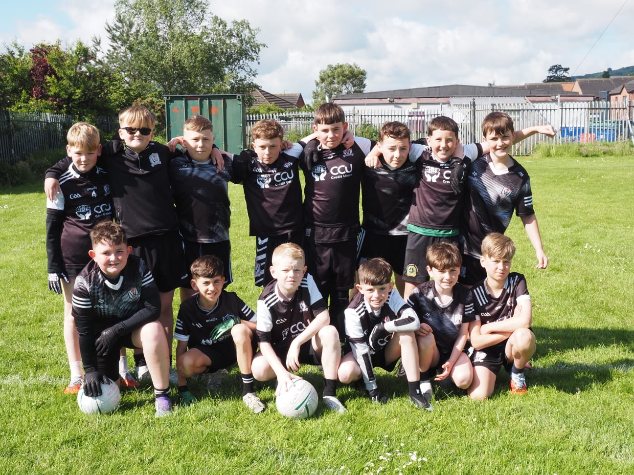 Ardoyne team which competed in the tournament
