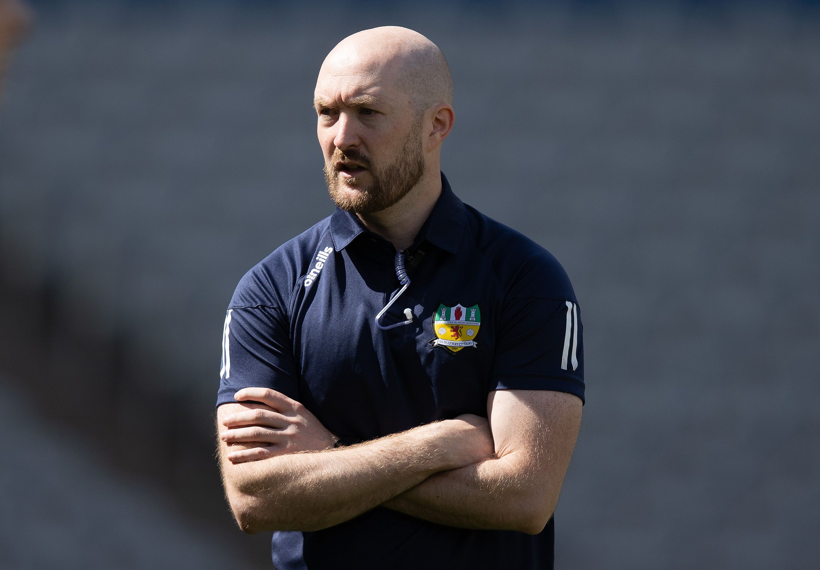 STRONG LEADERS: Chris Scullion will hope his side can repeat last season's result against Sligo