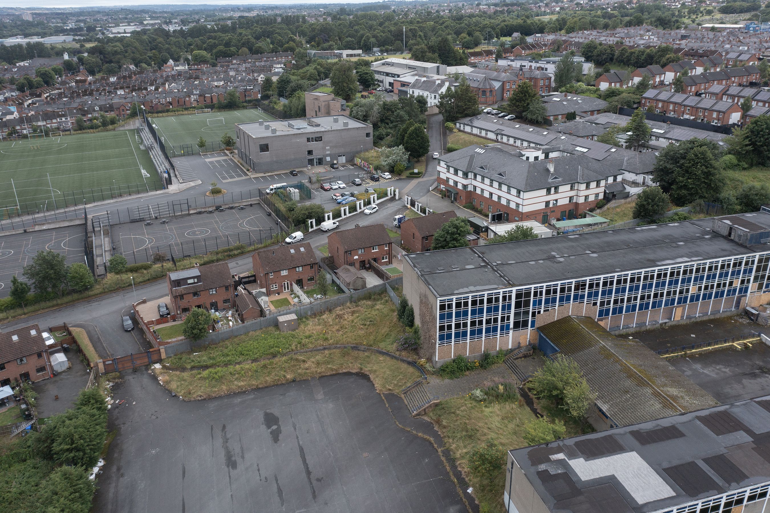 The former Corpus Christi site in Beechmount