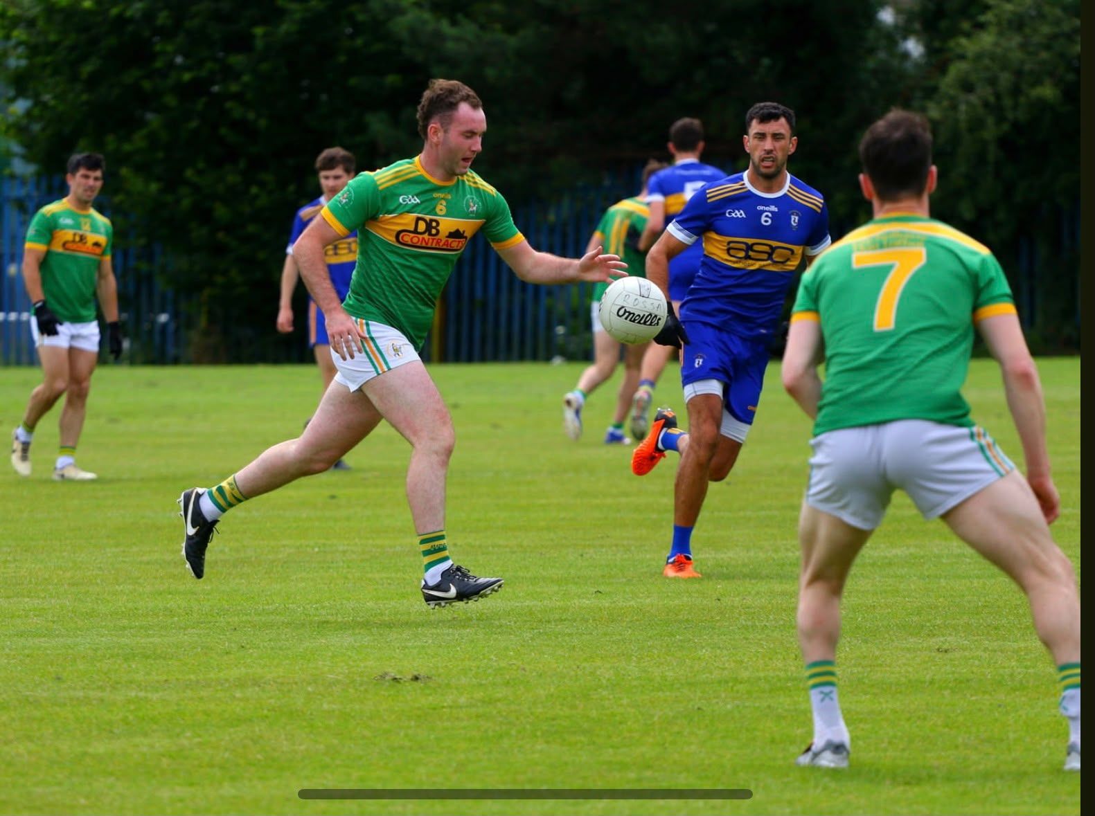 Dunloy controlled large parts of the second-period