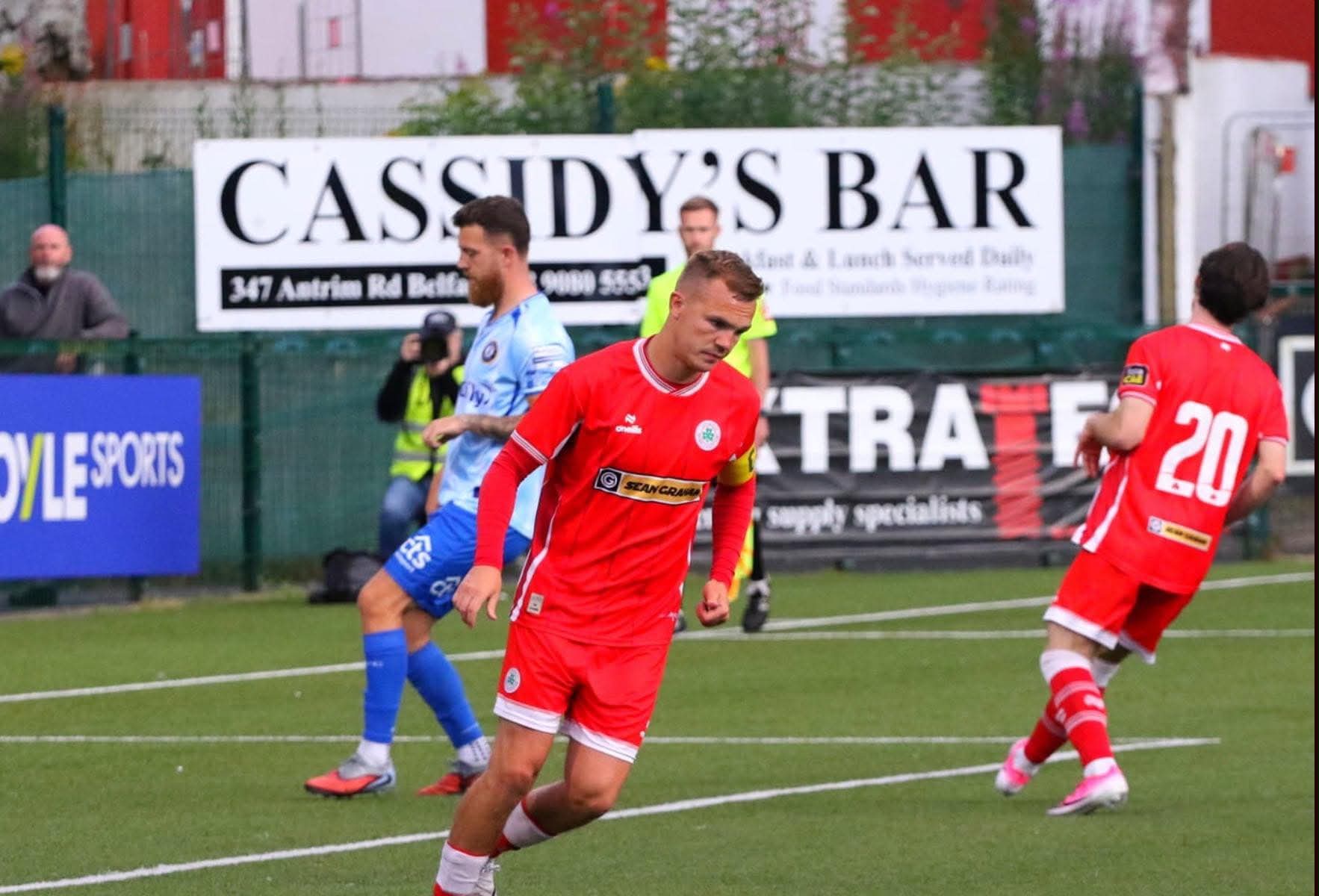 Rory Hale equalised from the spot for the Reds