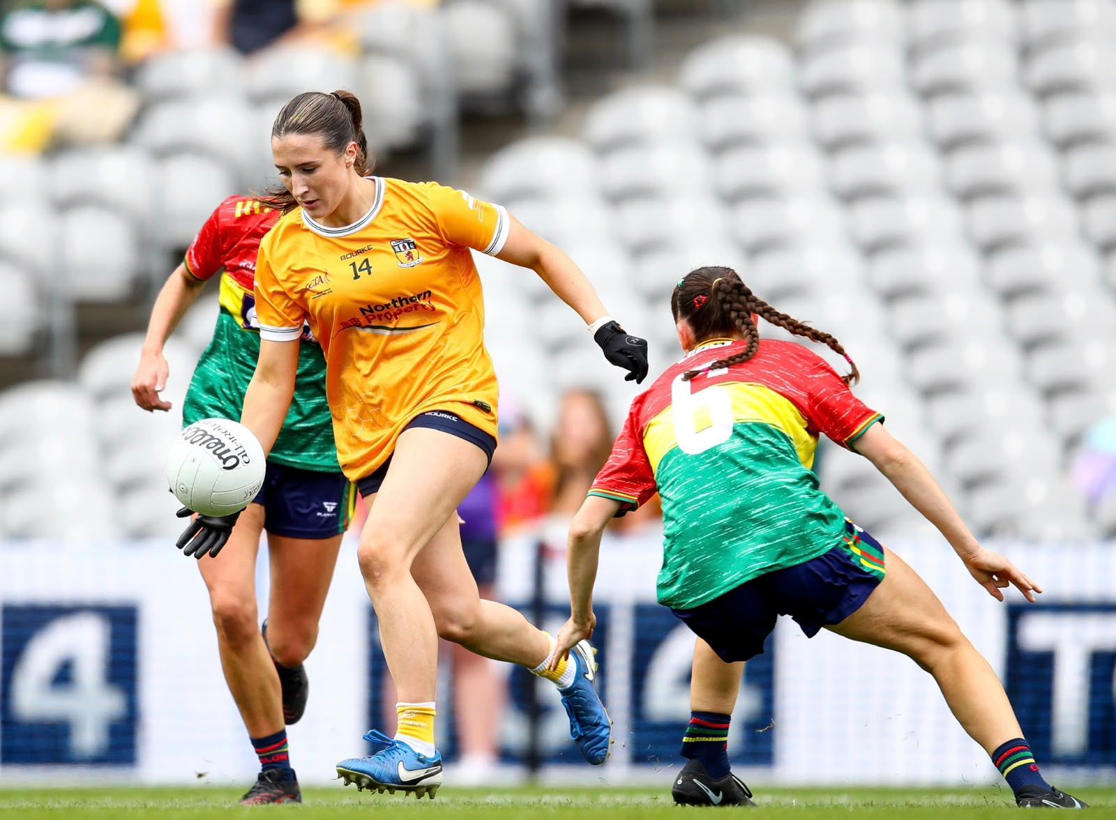 Maria O’Neill’s three late points proved decisive for the win.