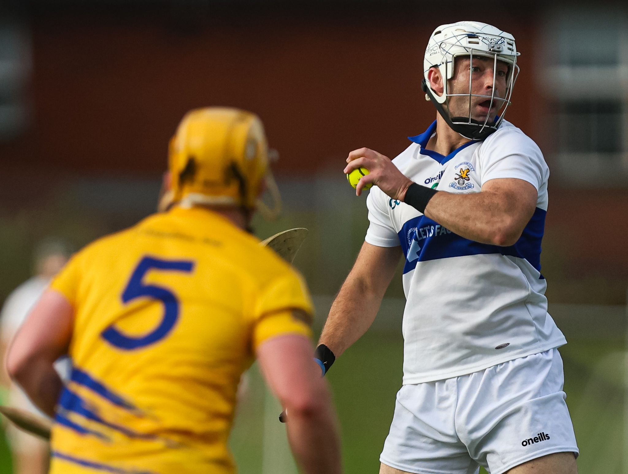 Ciaran Johnston played a pivotal role for St John's