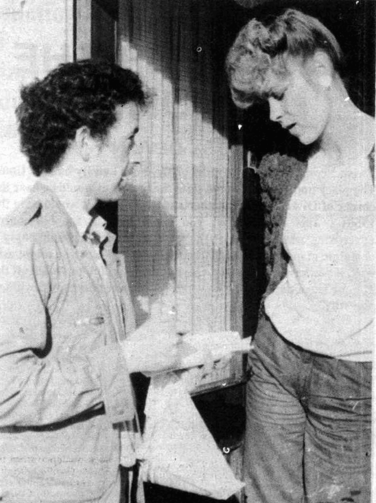 LANGUAGE GROWTH: Eoghan Ó Neill from Irish language newspaper Lá conducted an Irish language survey in Twinbrook back in August 1985