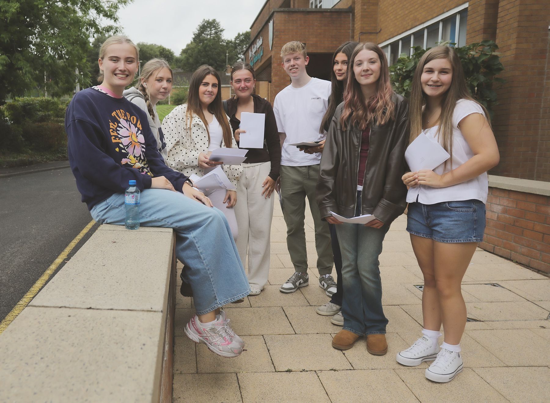St Louise's pupils