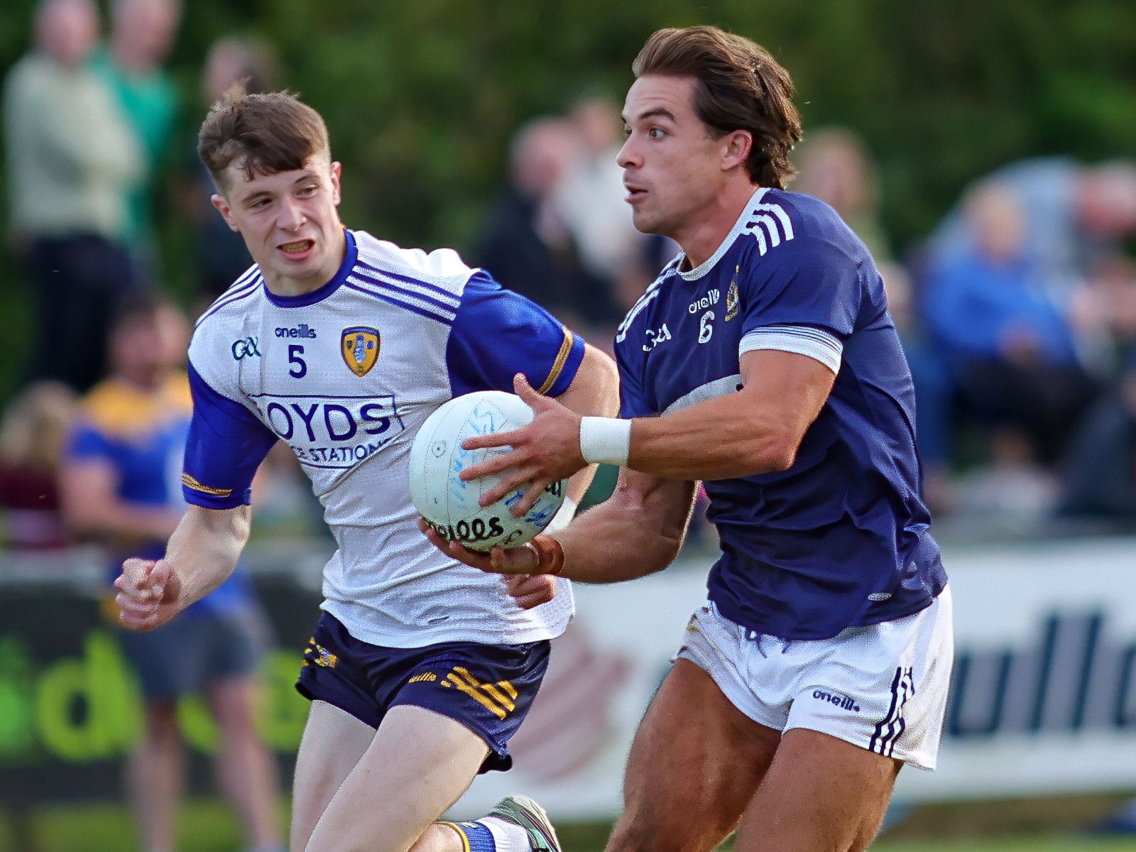 Eoghan McCabe returned for St Gall's in their victory over Moneyglass