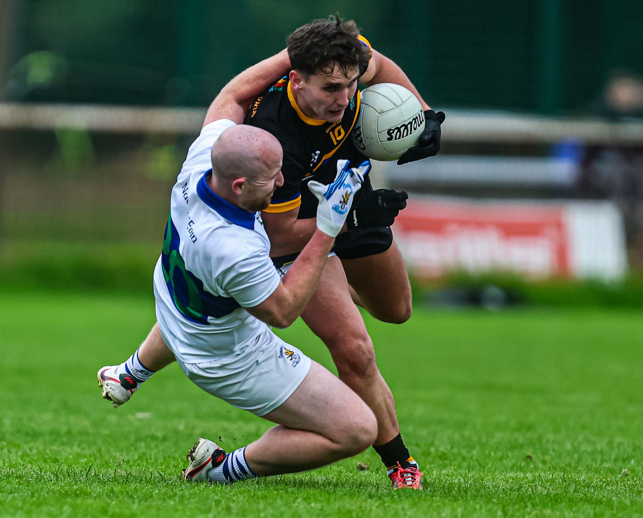 BELFAST BATTLE: St Brigid's clinched the derby spoils