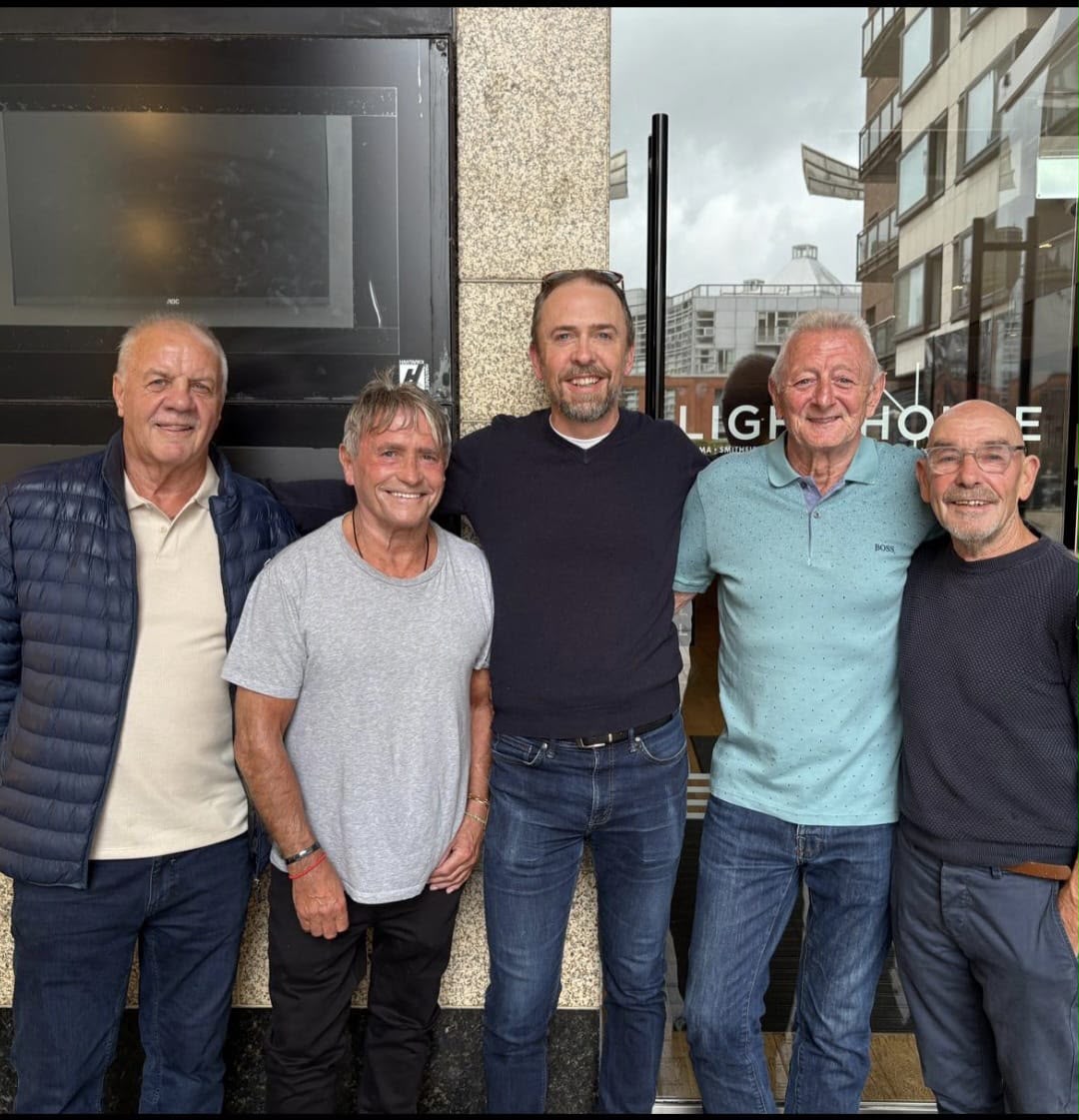 Raymond McCord, Dessie Black, James Wynne (Producer), Georgie Hussey and Willie Caldwell