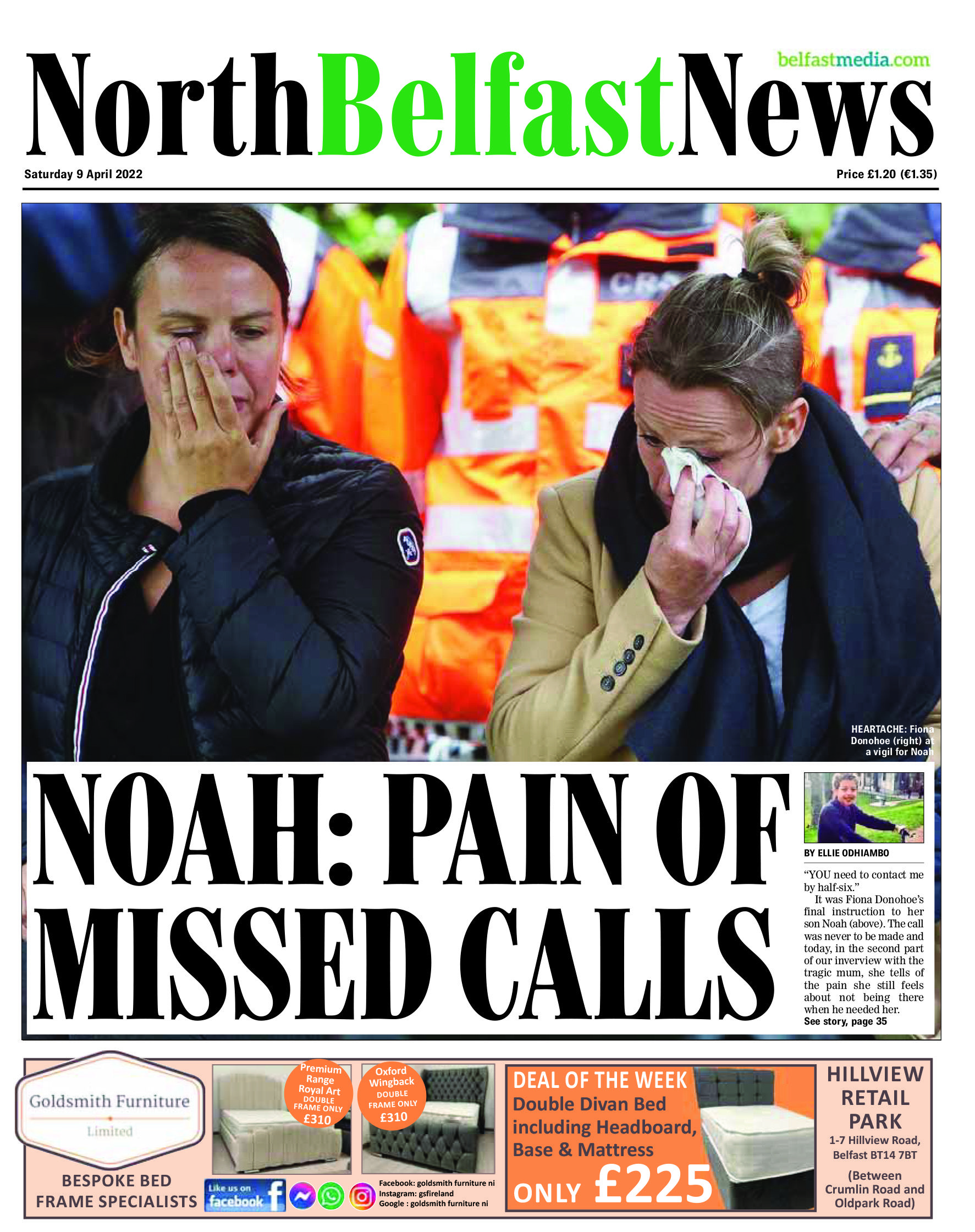 North front page