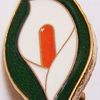 Square easter lily badge 1916