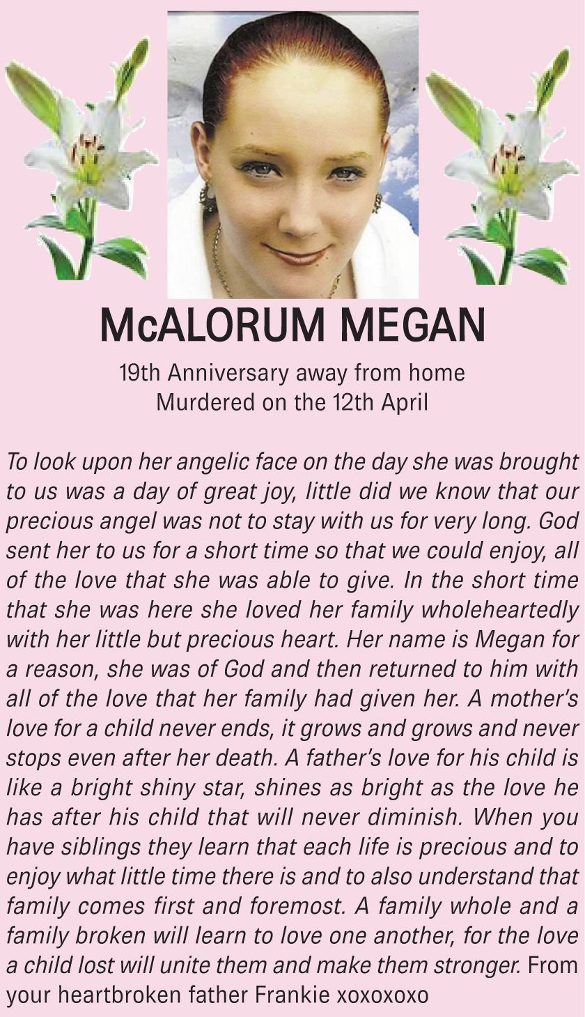 Megan mcalorum new