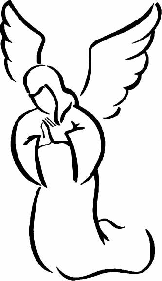 Outline angel1