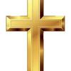 Square gold cross