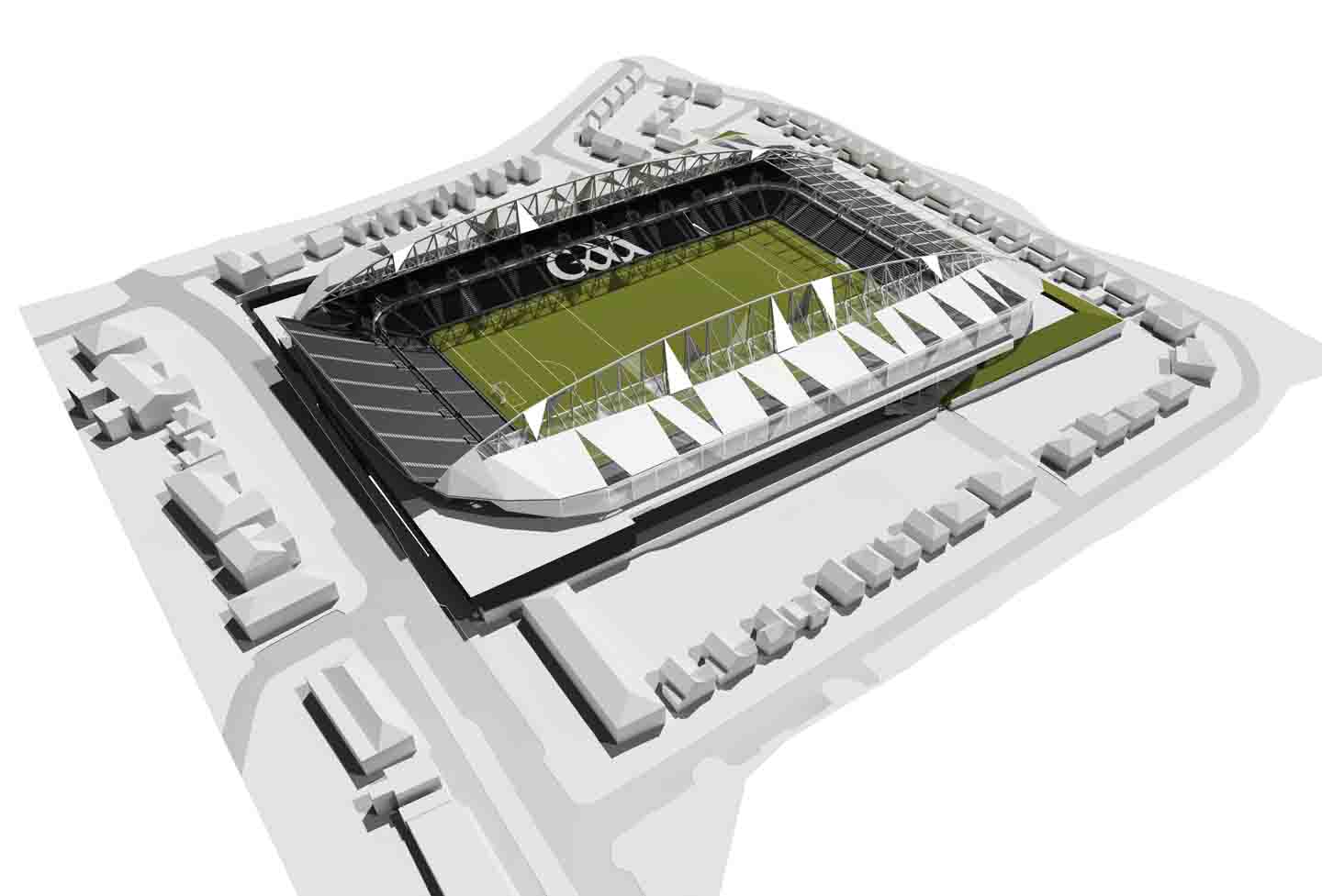 An architect\'s impression of the new Casement Park, due to open in 2015