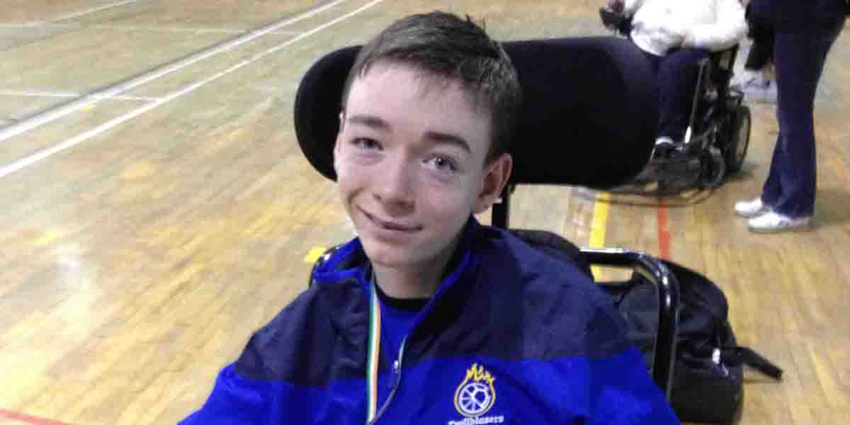 Carl McVeigh, who will represent Ireland at the European Powerchair Championships