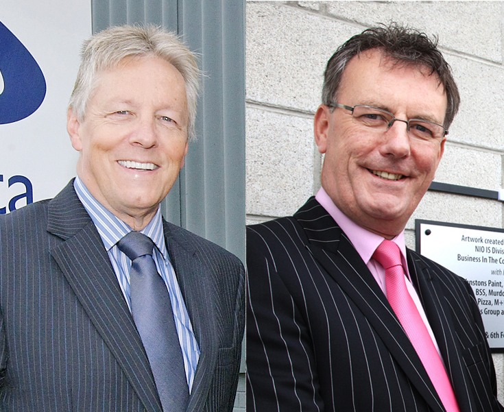  Peter Robinson and Mike Nesbitt have agreed to field a single unionist candidate in four constituencies 