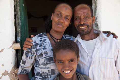 The Hailu family have seen their lives transformed with the support of Trócaire     Pic by Sarah Hunter\n
