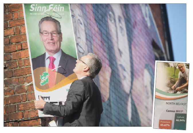 Sinn Féin’s Gerry Kelly failed in his bid to unseat the DUP’s Nigel Dodds in North Belfast, but he says the leaflet controversy was not to blame