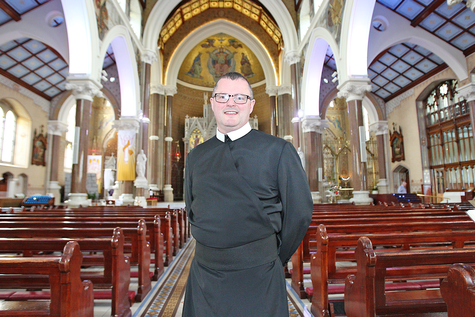 Fr Kehoe is looking forward to the Clonard Solemn Novena which starts next week