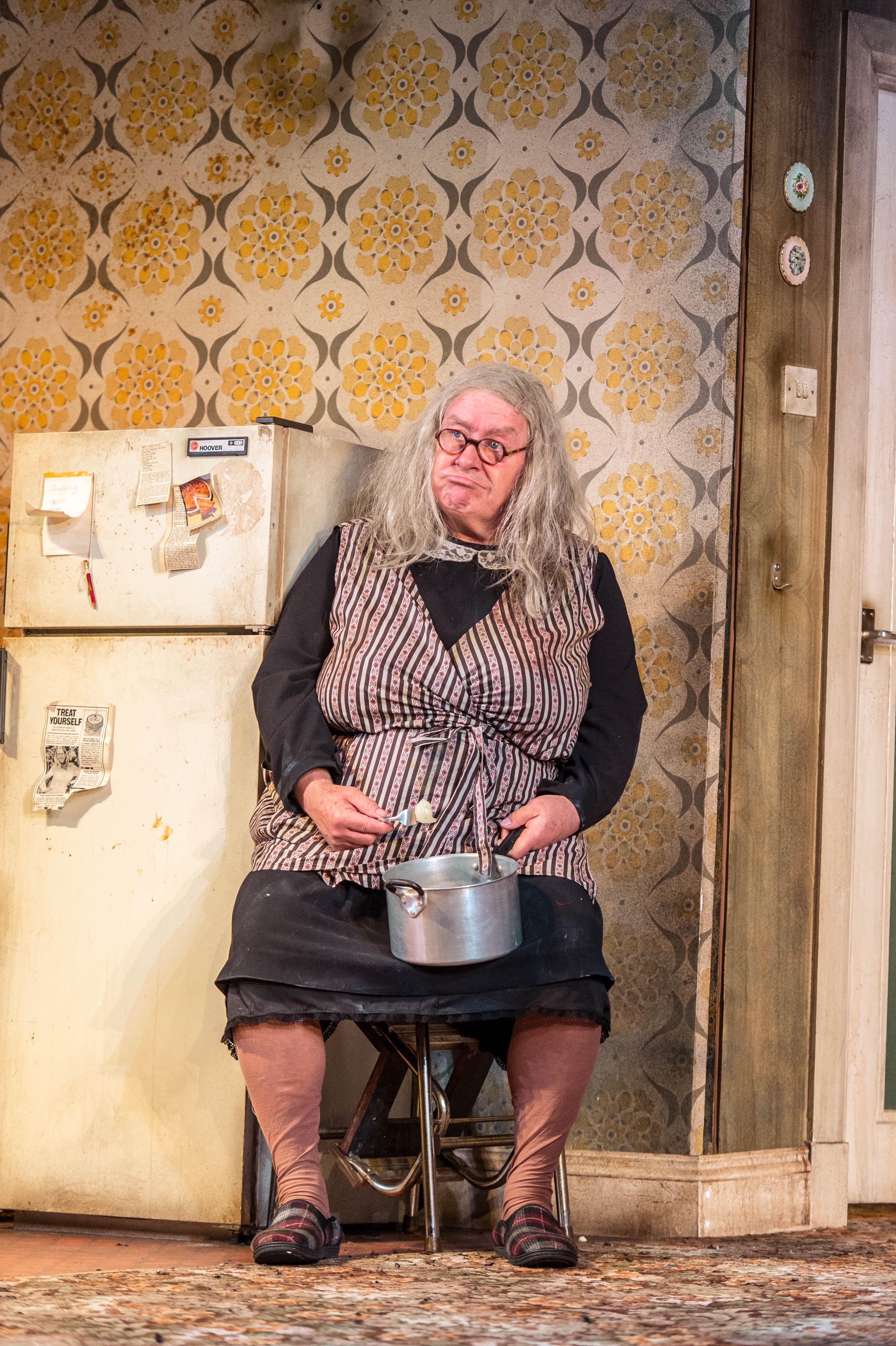 Gregor Fisher, who plays the much-loved TV rogue Rab C. Nesbitt, plays Granny in the new production at the Lyric 