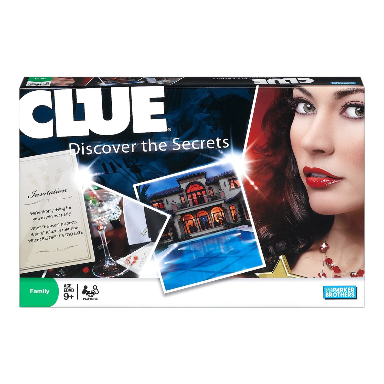 The Cluedo box looks rather different today from when Squinter played it round the kitchen table