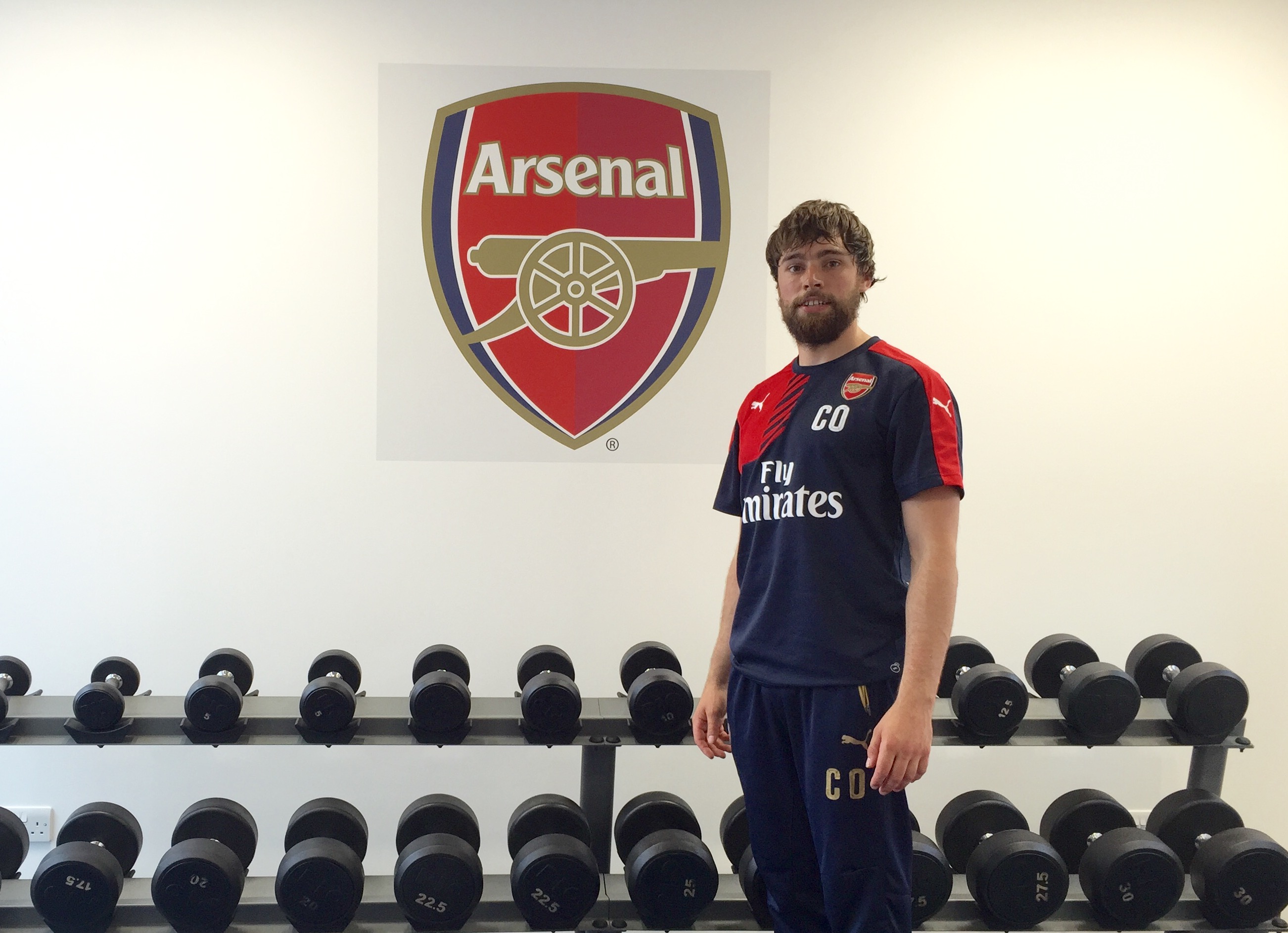 Cairbre Ó Cairealláin joins a growing Irish contingent at North London club Arsenal 
