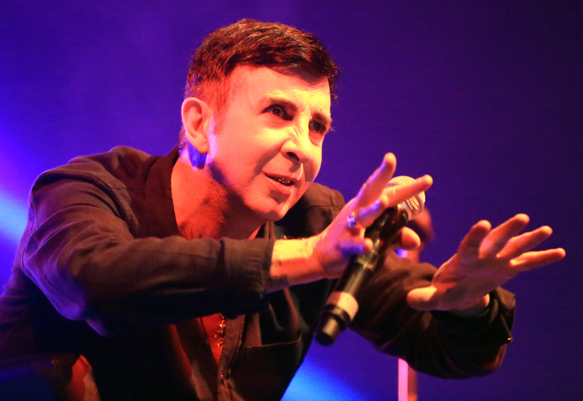  Marc Almond stole the show during Féile’s 80s Night in the Falls Park last night Marc Almond 0208JC15