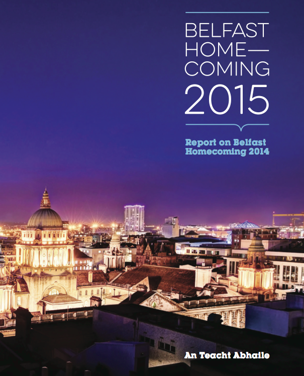 The Belfast Homecoming 2015 will take place in Titanic Belfast and venues throughout the city over three days